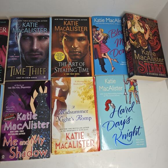 Vtg Romance Book Books Erotic Fiction Katie Macalister Lot of 11 Adult - Picture 3 of 7